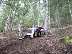 cycles et nature a vallnord pour la dh cup